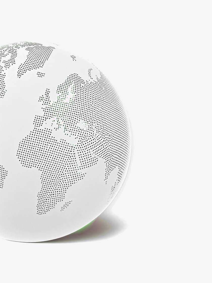 Globalt kort — Afterorder virker på alle markeder