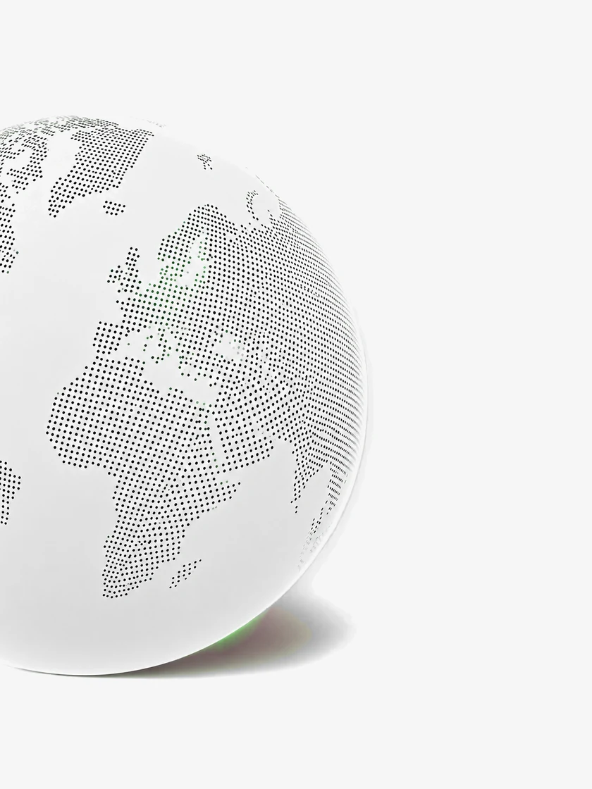 Globalt kort — Afterorder virker på alle markeder